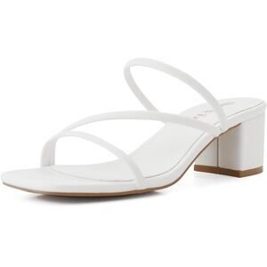White Strappy Sandals